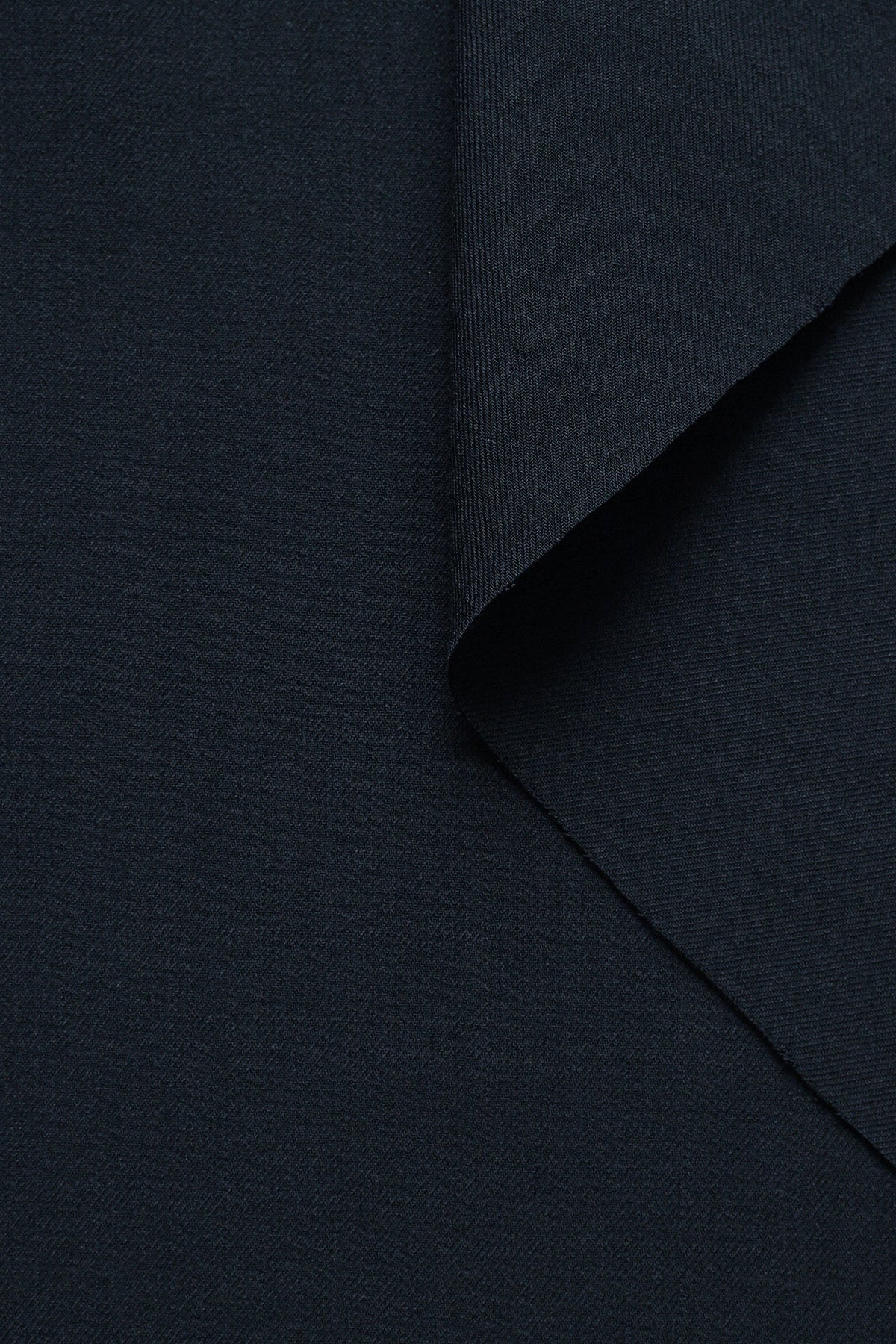 veste blazer gabardine bleu nuit made in France par Facettes Studio