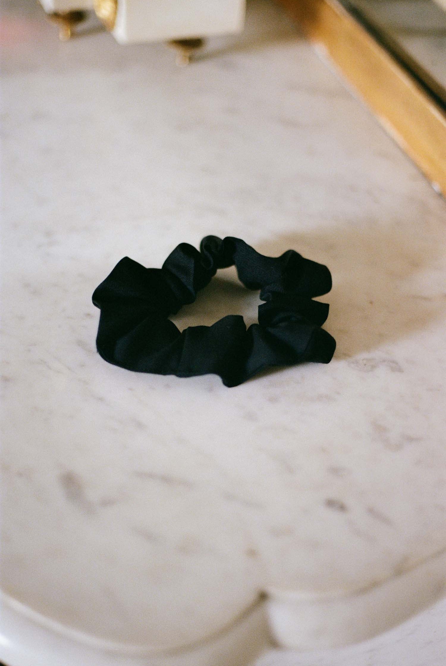 chouchou noir Made in France par Facettes Studio