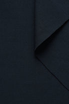 veste blazer gabardine bleu nuit made in France par Facettes Studio