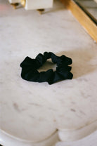 chouchou noir Made in France par Facettes Studio