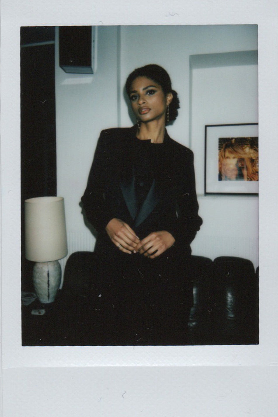 polaroid veste smoking Christy - Facettes Studio